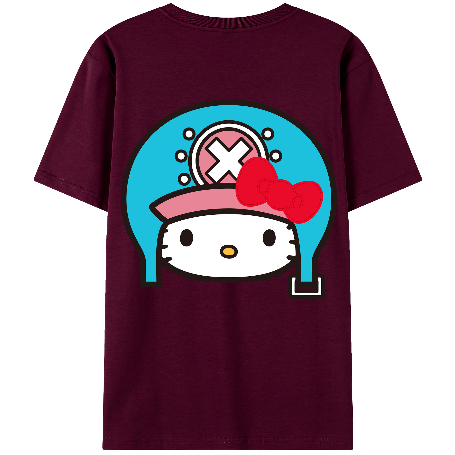 （画像用） Hello Kitty ハローキティ レディース半袖Tシャツ(バックプリント)